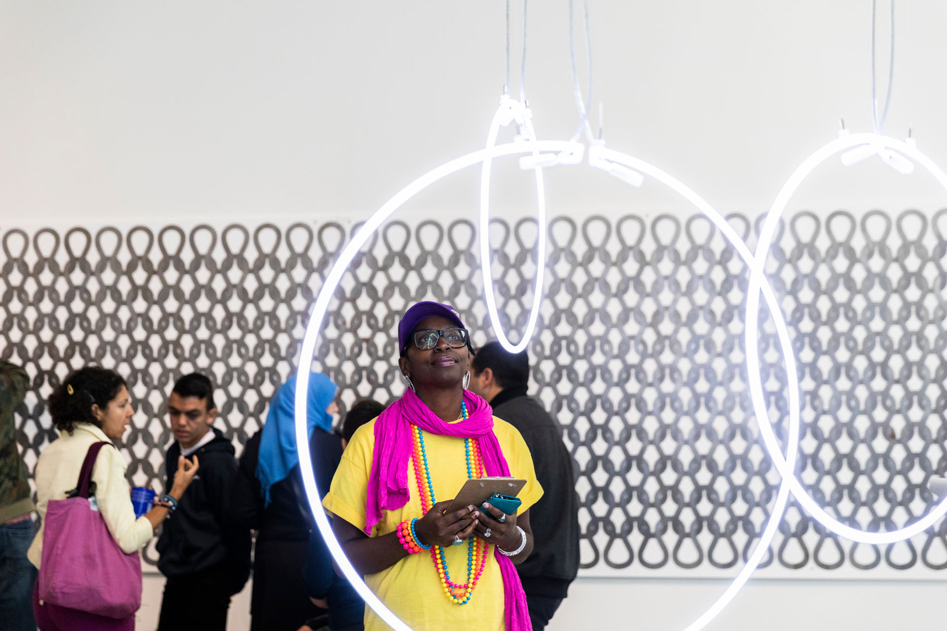 A community group visits The Hepworth Wakefield