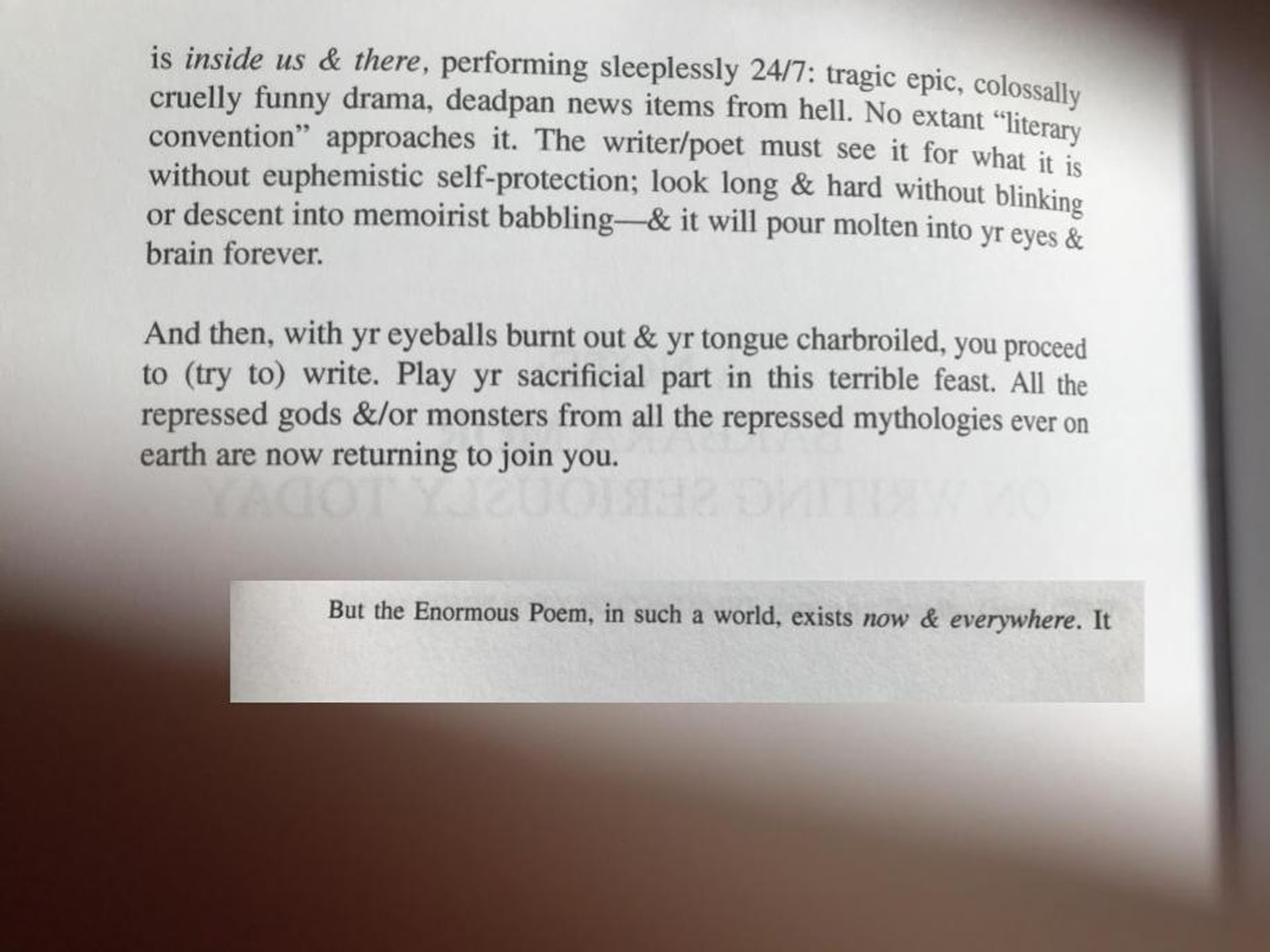 An excerpt from a book